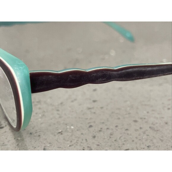 Salsa SA 3011 BR/BL Eyeglasses Frames ONLY Brown cat eye round 54-14-140 - Picture 4 of 13